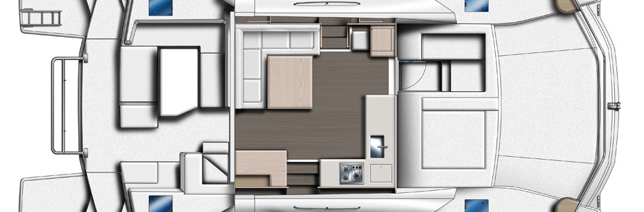 Leopard 43 PC Главная Палуба