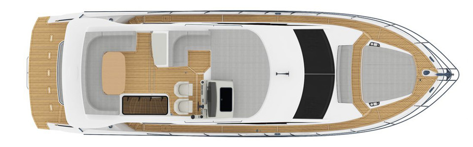Absolute 50 FLY Flybridge Deck 2