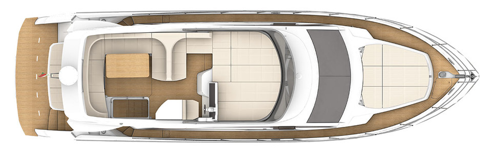 Absolute 52 FLY Cubierta de Flybridge