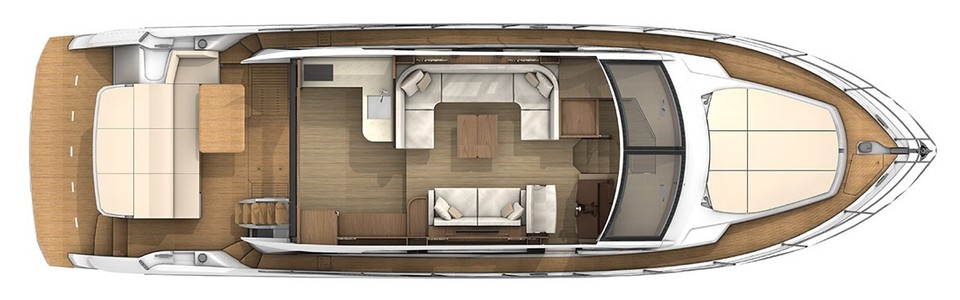 Absolute 52 FLY Cubierta Principal