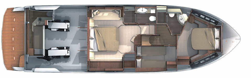 Absolute 52 FLY Cubierta Inferior 2