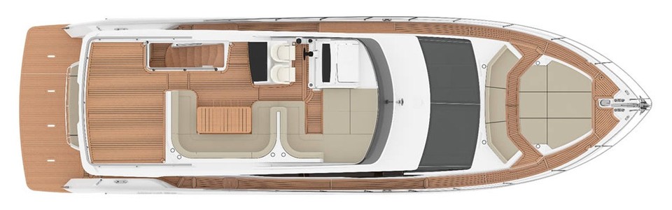 Absolute 58 FLY Pont de Flybridge