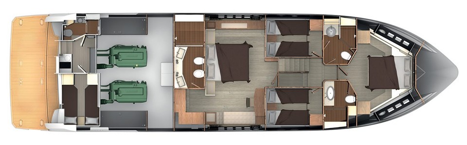 Absolute 72 FLY Pont Inférieur