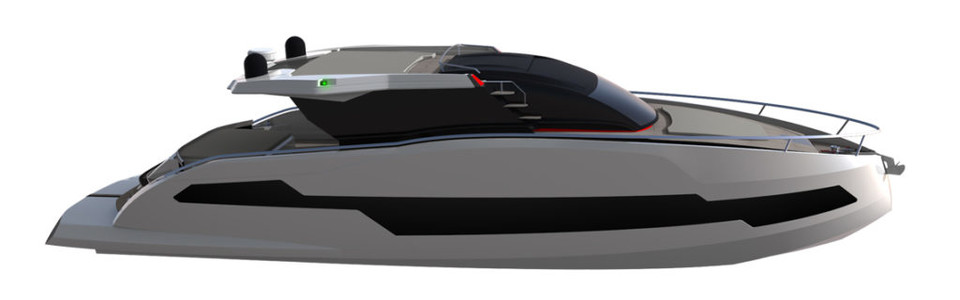 Astondoa 655 Coupe Profil