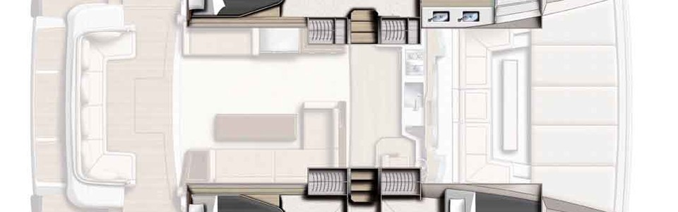 Bali 4.3 MY Cubierta Inferior (Opcional)