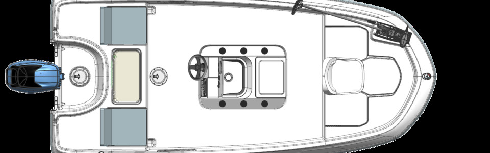 Bayliner Element CC5 Вид Сверху