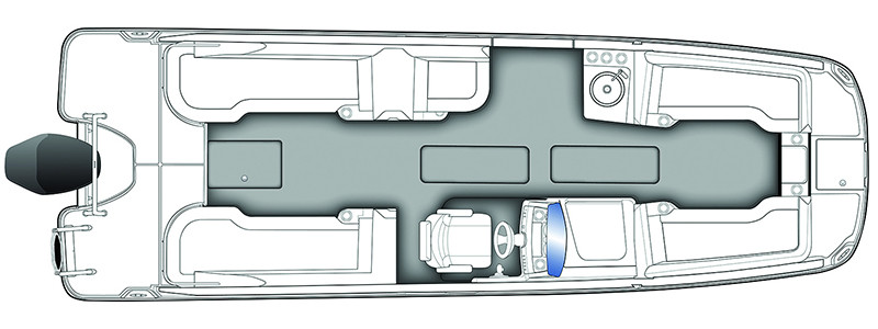 Bayliner Element XR7 Plan Extérieur
