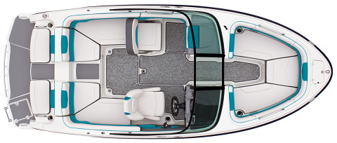 Chaparral 203 Vortex VRX Exterior Plan