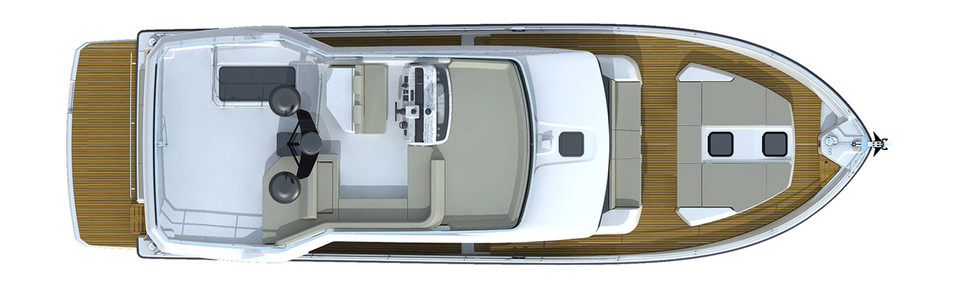 Cranchi T 55 Pont de Flybridge