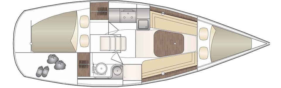 Dehler 29 Ponte Inferiore