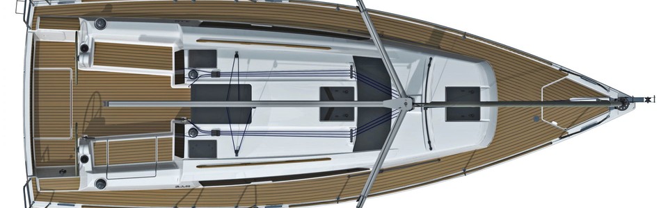Dufour 310 Grand Large Außenplan