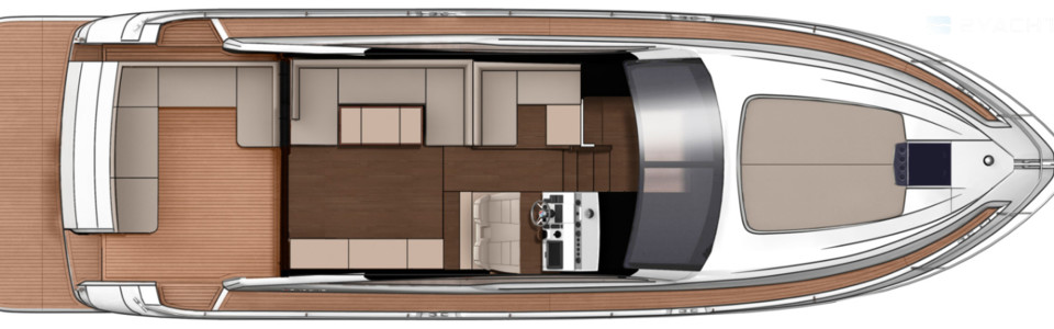 Fairline Targa 48 GT Cubierta Principal
