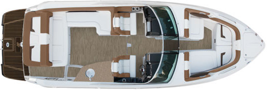 Four Winns Horizon 290 Вид Сверху