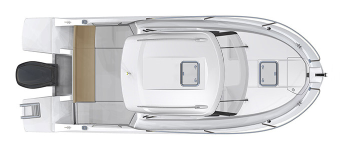 Beneteau Antares 6 OB Plan Extérieur