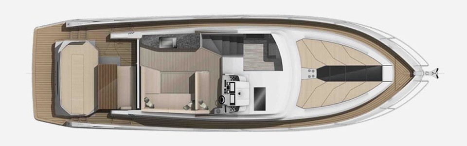 Galeon 425 HTS Ponte Principale