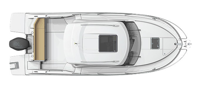 Beneteau Antares 8 OB Exterior Plan