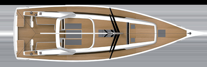 Grand Soleil 46 LC Plano Exterior