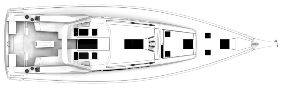 Grand Soleil 52LC Exterior Plan 2