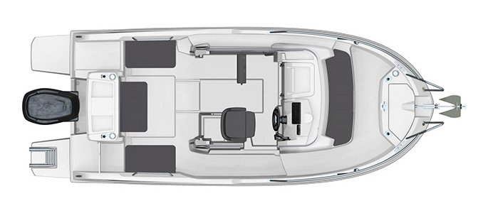 Beneteau Barracuda 6 Hauptdeck 3