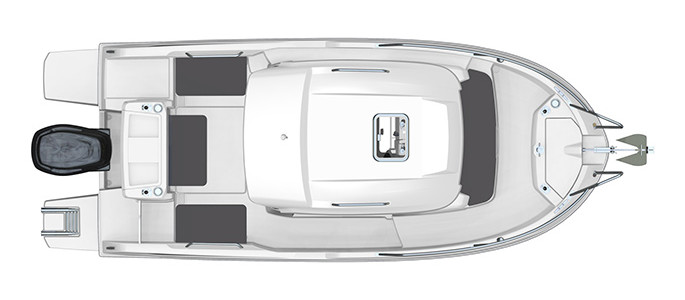 Beneteau Barracuda 6 Exterior Plan