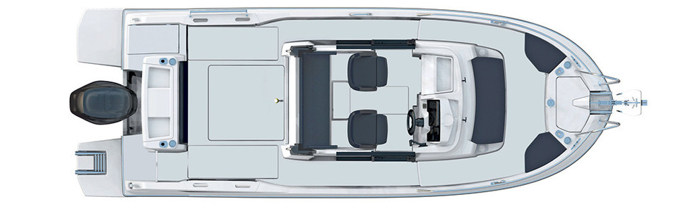 Beneteau Barracuda 7 Главная Палуба