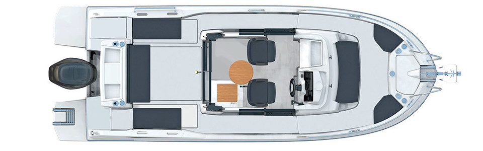 Beneteau Barracuda 7 Pont Principal 2