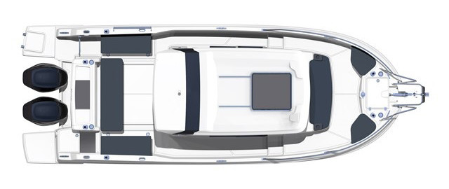 Beneteau Barracuda 8 Piano Esterno