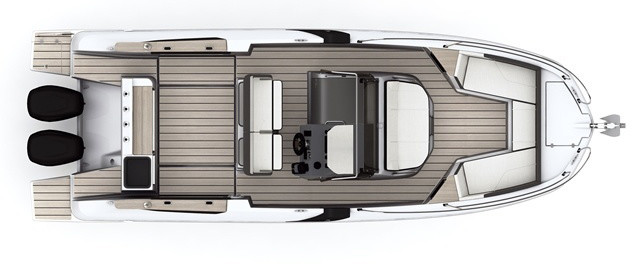 Beneteau Flyer 8.8 SPACEdeck Главная Палуба