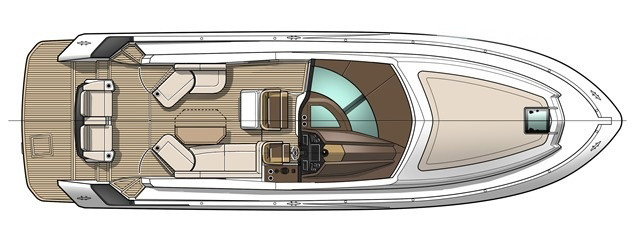 Beneteau Gran Turismo 46 Ponte Principale
