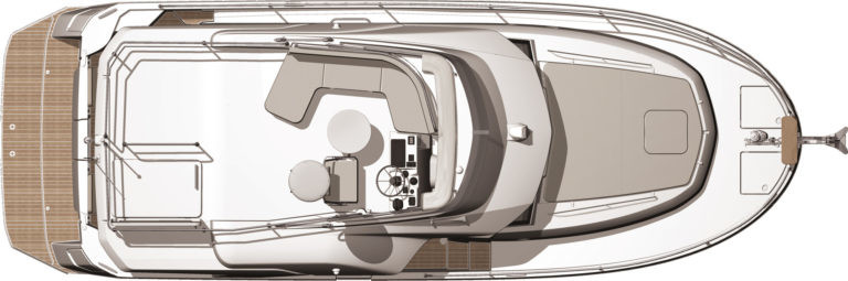 Beneteau Swift Trawler 30 Flybridge Deck