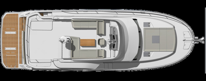 Beneteau Swift Trawler 47 Flybridge Deck
