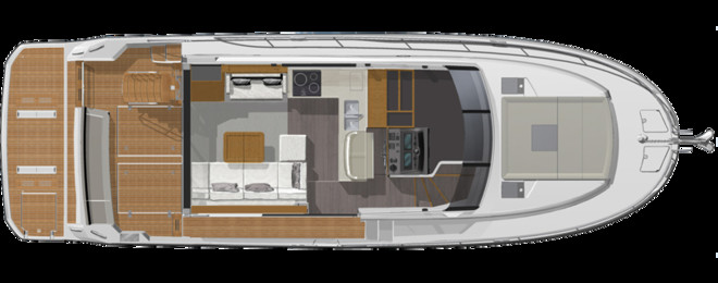 Beneteau Swift Trawler 47 Main Deck