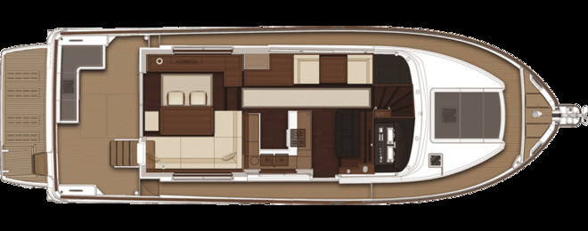 Beneteau Swift Trawler 50 Main Deck