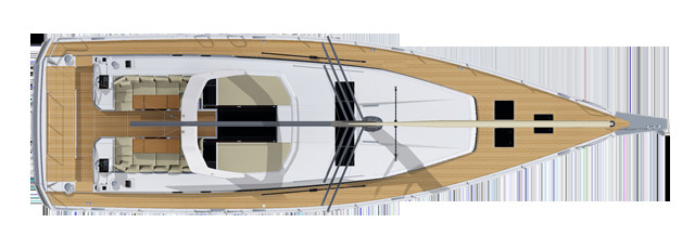 Beneteau Oceanis Yacht 62 Plan Extérieur