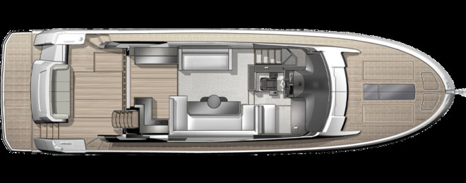 Beneteau Monte Carlo 6 Hauptdeck (Optional)