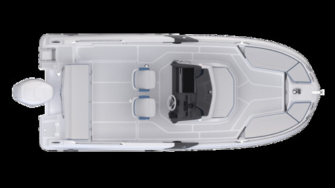 Beneteau Flyer 6 SPACEdeck Вид Сверху