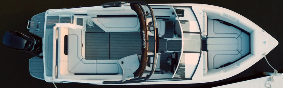 Rinker Q7 OB Вид Сверху