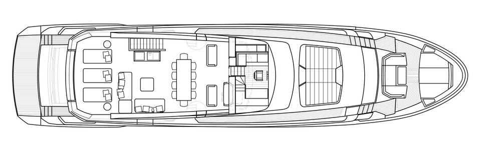 Sanlorenzo SL 102 Flybridge Deck