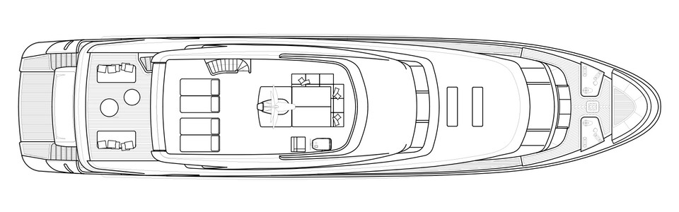 Sanlorenzo SD 112 Pont de Flybridge (Version B)
