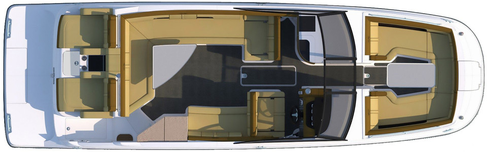 Sea Ray SDX 290 Plan Extérieur