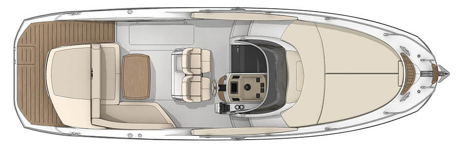 Sessa Key Largo 27 IB Главная Палуба