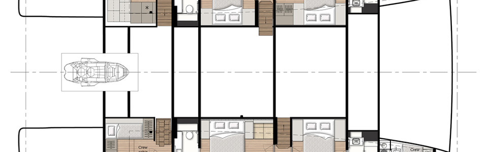 Sunreef 80 Power Ponte Inferiore (Opzionale 5)