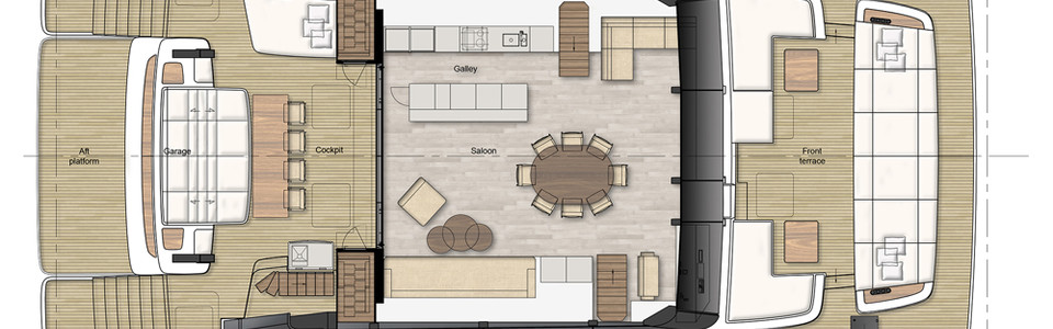 Sunreef 80 Power Ponte Principale