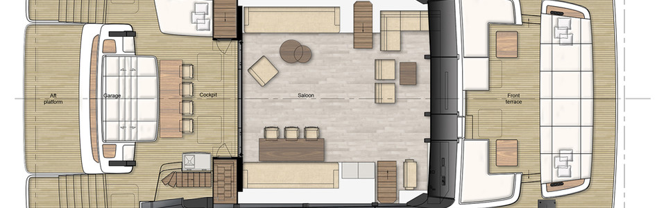 Sunreef 80 Power Ponte Principale (Opzionale 2)