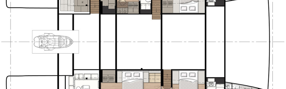 Sunreef 80 Power Ponte Inferiore (Opzionale 3)
