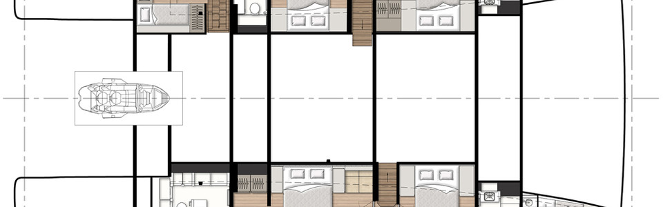Sunreef 80 Power Ponte Inferiore