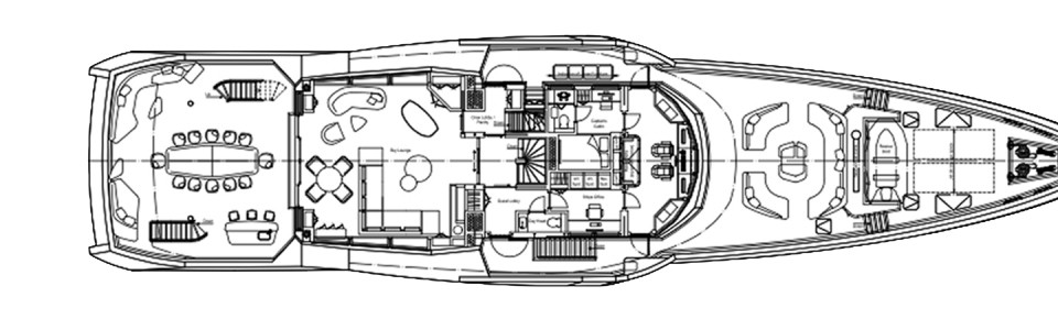 Sunseeker OCEAN CLUB 50 Flybridge Deck