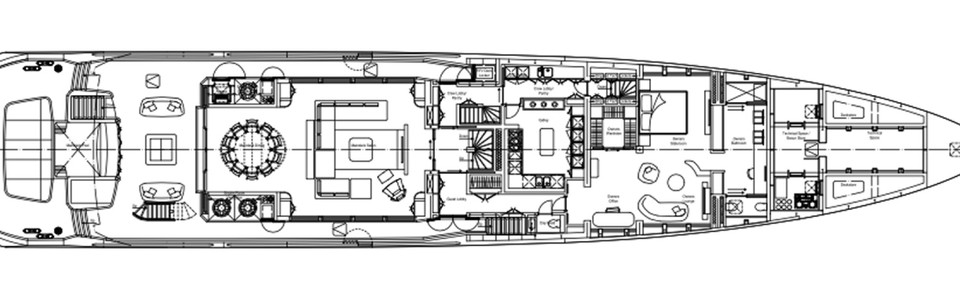 Sunseeker OCEAN CLUB 50 Hauptdeck