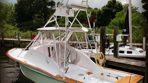 Custom carolina 28 center console