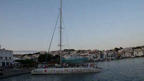 Fountaine pajot taiti 75 day charter boat